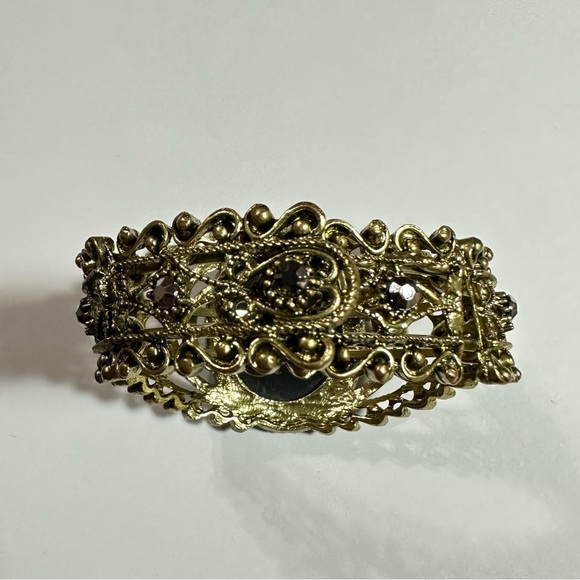 Cameo Bracelet Cuff Victorian Style - Picture 3 of 5